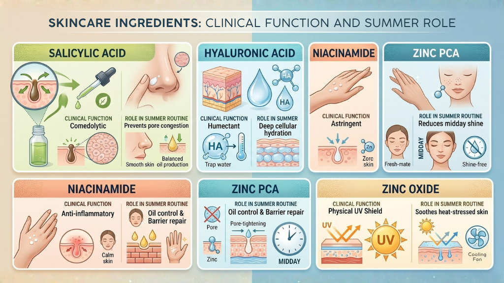 Infographic image of Comparative Ingredient Analysis for Humidity